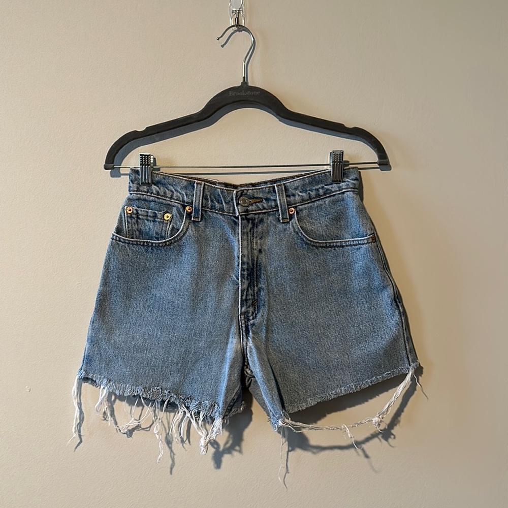 Levi’s blue Jean shorts